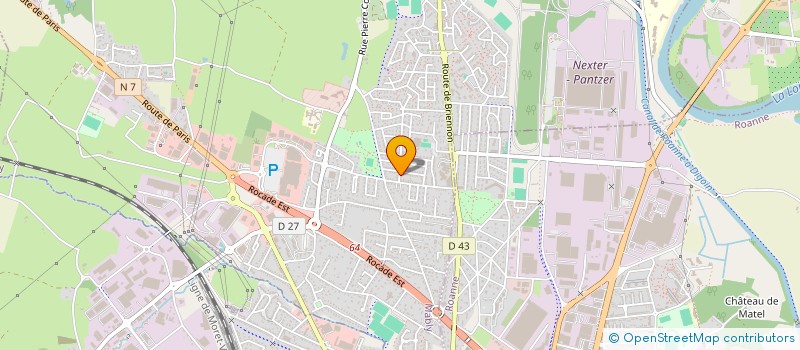 localisation de l'entreprise MONSIEUR JEAN YVES BAYLE  MABLY