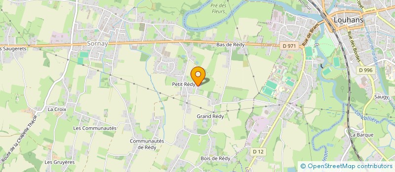 localisation de l'entreprise MONSIEUR JEAN YVES BEFFY  SORNAY