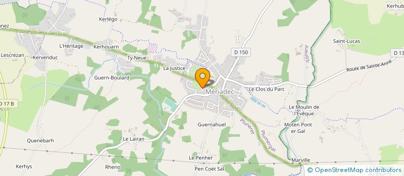 localisation de l'entreprise MONSIEUR JEAN YVES BERTHO  PLUNERET