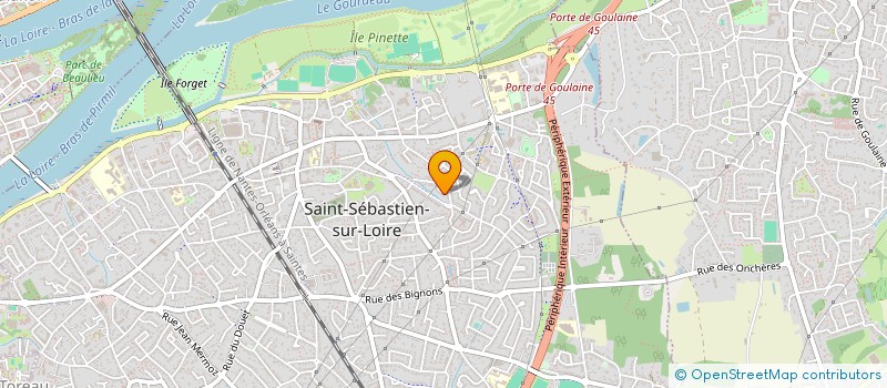 localisation de l'entreprise MONSIEUR JEAN-YVES BIDET à SAINT-SEBASTIEN-SUR-LOIRE