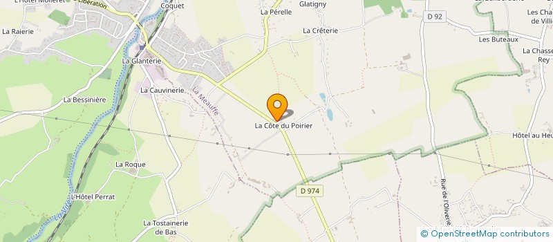 localisation de l'entreprise MONSIEUR JEAN-YVES BINIGUER à LA MEAUFFE