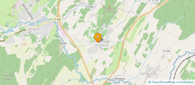 localisation de l'entreprise MONSIEUR JEAN-YVES BOISSON  TOULOUSE-LE-CHATEAU