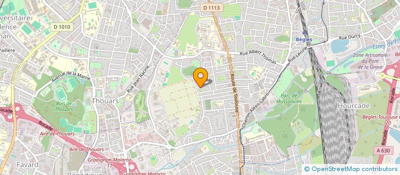 localisation de l'entreprise MONSIEUR JEAN YVES BONNEAU  VILLENAVE-D'ORNON