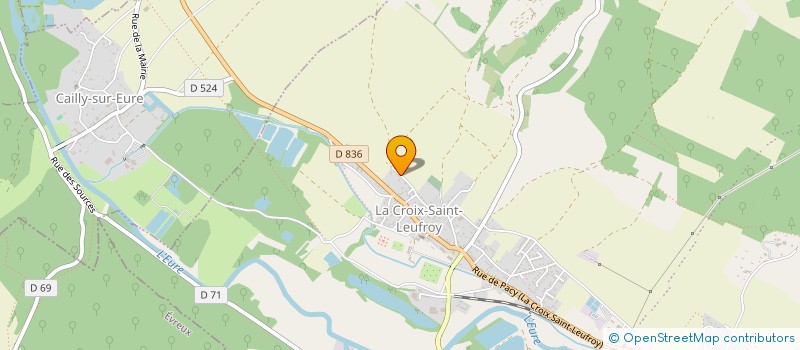 localisation de l'entreprise MONSIEUR JEAN-YVES BORNE  CLEF VALLEE D'EURE