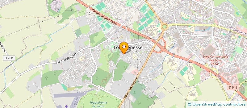 localisation de l'entreprise MONSIEUR JEAN YVES BOUREL  LONGUENESSE