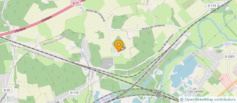 localisation de l'entreprise MONSIEUR JEAN-YVES BOURGOIN  LOMBRON