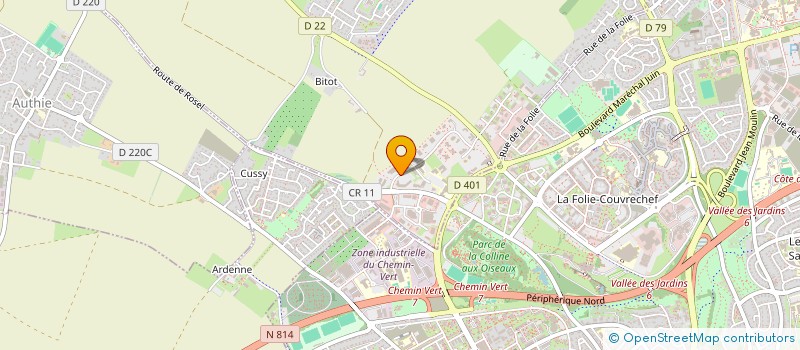 localisation de l'entreprise MONSIEUR JEAN-YVES BOURSIN  SAINT-CONTEST