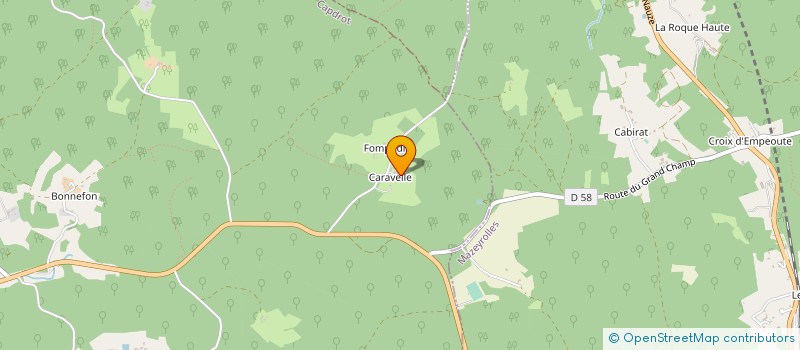 localisation de l'entreprise MONSIEUR JEAN YVES BREYSSE  CAPDROT