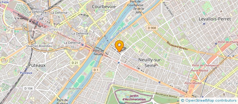 localisation de l'entreprise MONSIEUR JEAN-YVES BRONNER à NEUILLY-SUR-SEINE