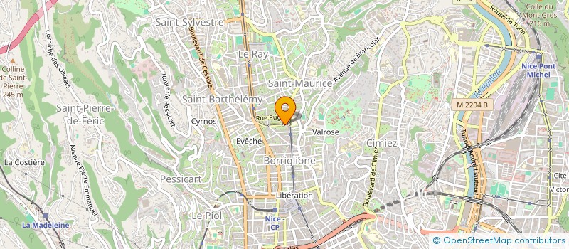 localisation de l'entreprise MONSIEUR JEAN-YVES BROUARD à NICE