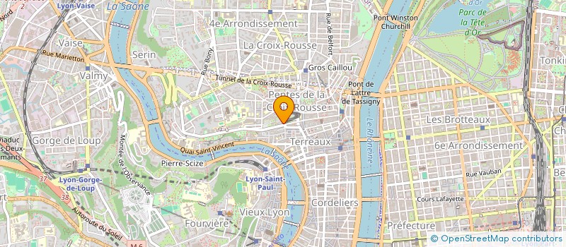 localisation de l'entreprise MONSIEUR JEAN-YVES BUISSON à LYON