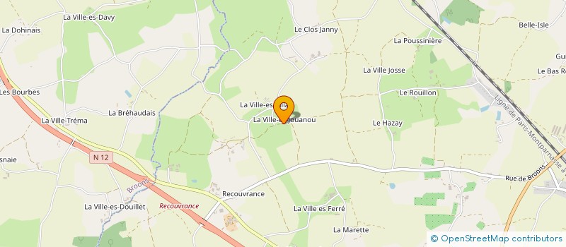 localisation de l'entreprise MONSIEUR JEAN-YVES BUREL  CAULNES