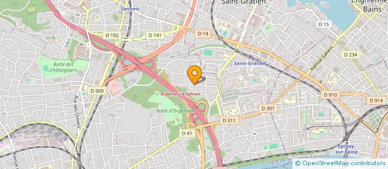 localisation de l'entreprise MONSIEUR JEAN-YVES CAMELE  ARGENTEUIL