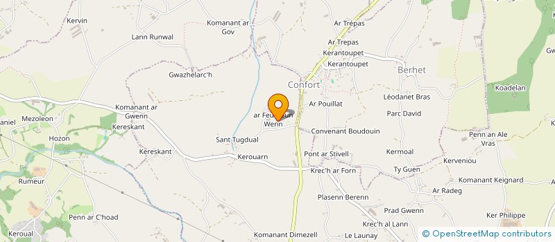 localisation de l'entreprise MONSIEUR JEAN-YVES CAVAN  PRAT