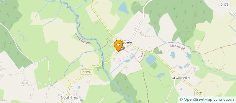 localisation de l'entreprise MONSIEUR JEAN-YVES CHAIGNEAU  LES CHATELIERS