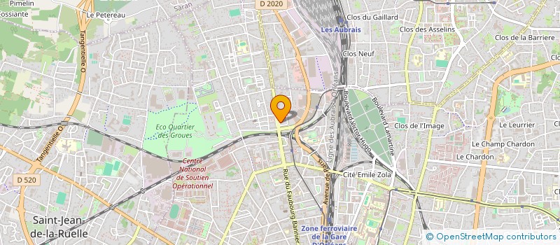 localisation de l'entreprise MONSIEUR JEAN-YVES CHARRIER  ORLEANS