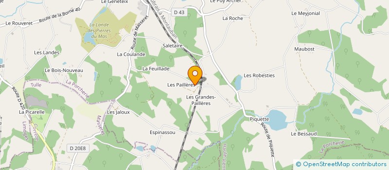 localisation de l'entreprise MONSIEUR JEAN-YVES CHAUFFOUR à LA PORCHERIE