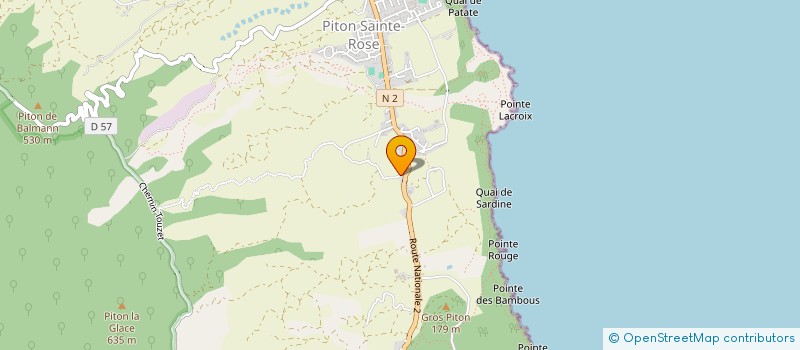 localisation de l'entreprise MONSIEUR JEAN-YVES CLAIN  SAINTE-ROSE