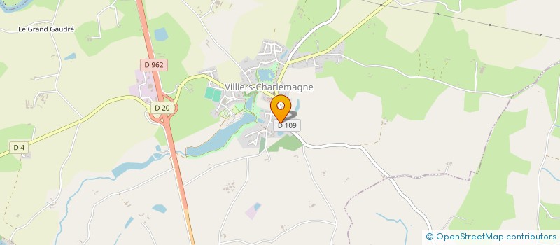 localisation de l'entreprise MONSIEUR JEAN-YVES CLEMENT  VILLIERS-CHARLEMAGNE