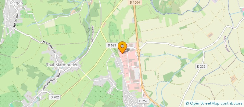 localisation de l'entreprise MONSIEUR JEAN-YVES COBIGO-STIEGLER  MARMOUTIER