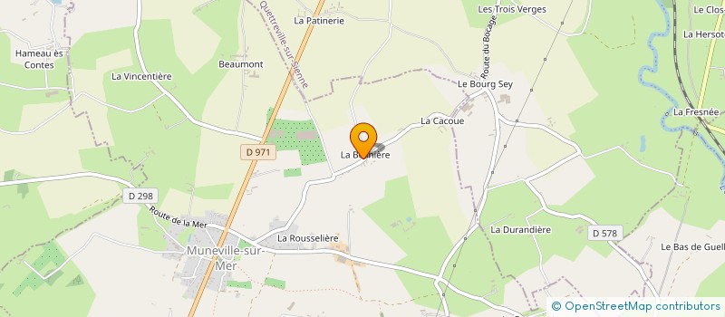 localisation de l'entreprise MONSIEUR JEAN-YVES COMMENCHAIL  MUNEVILLE-SUR-MER