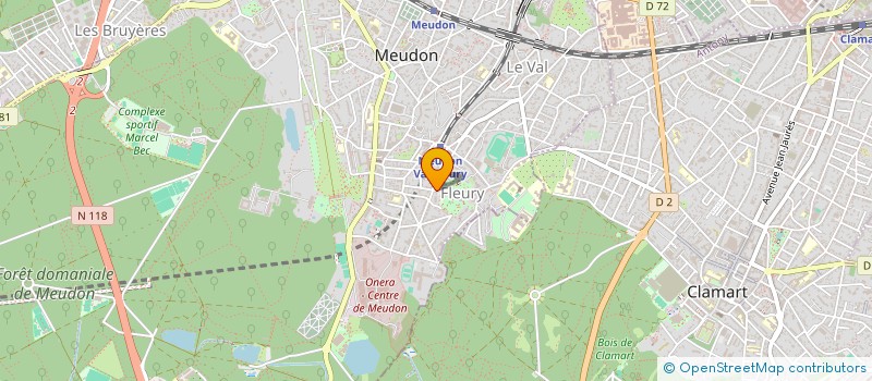 localisation de l'entreprise MONSIEUR JEAN-YVES CONVERT à MEUDON