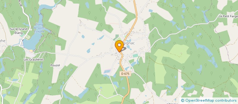 localisation de l'entreprise MONSIEUR JEAN-YVES COSSEMENT  AUGIGNAC