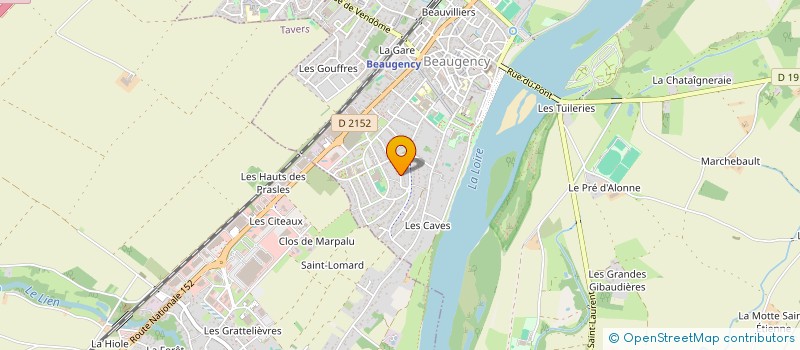 localisation de l'entreprise MONSIEUR JEAN-YVES COSSON à TAVERS