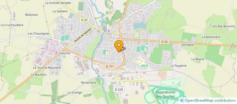 localisation de l'entreprise MONSIEUR JEAN-YVES COTTIER  MEE