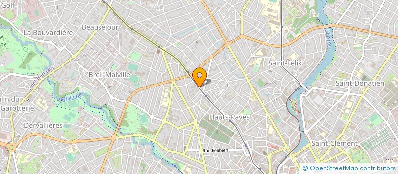 localisation de l'entreprise MONSIEUR JEAN-YVES COUE à NANTES