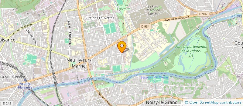 localisation de l'entreprise MONSIEUR JEAN-YVES COULIBALY à NEUILLY-SUR-MARNE