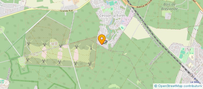 localisation de l'entreprise MONSIEUR JEAN-YVES COUTAND  CESSON