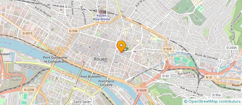 localisation de l'entreprise MONSIEUR JEAN-YVES CRENN  ROUEN