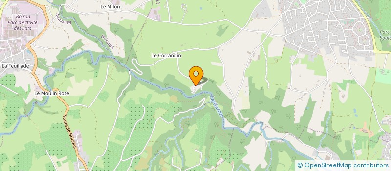 localisation de l'entreprise MONSIEUR JEAN-YVES DE MORONI  CHAPONOST