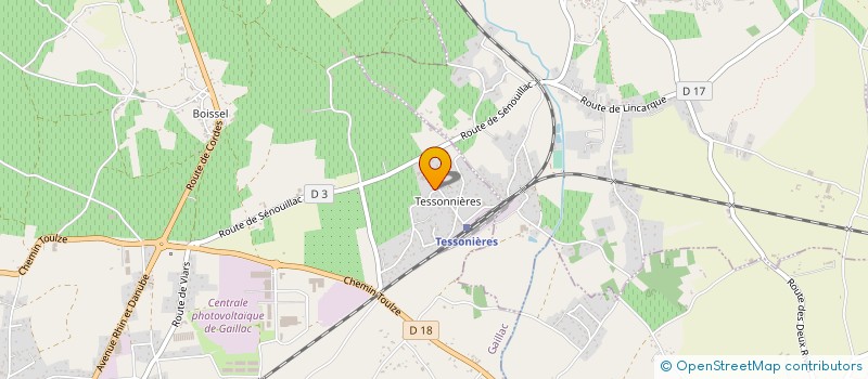 localisation de l'entreprise MONSIEUR JEAN YVES DELANDHUY à GAILLAC