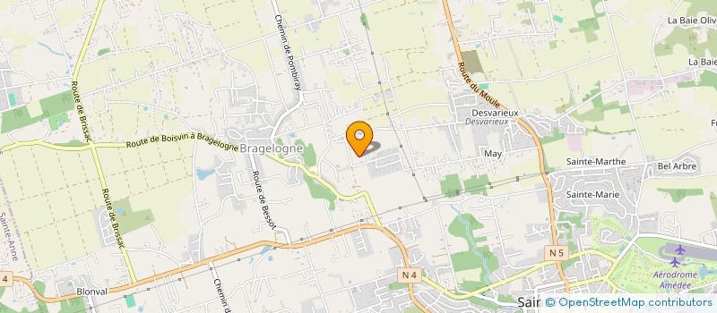 localisation de l'entreprise MONSIEUR JEAN-YVES DEMONTOY  SAINT-FRANCOIS