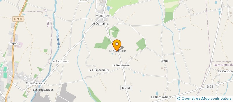 localisation de l'entreprise MONSIEUR JEAN-YVES DINDAULT à MOUHERS