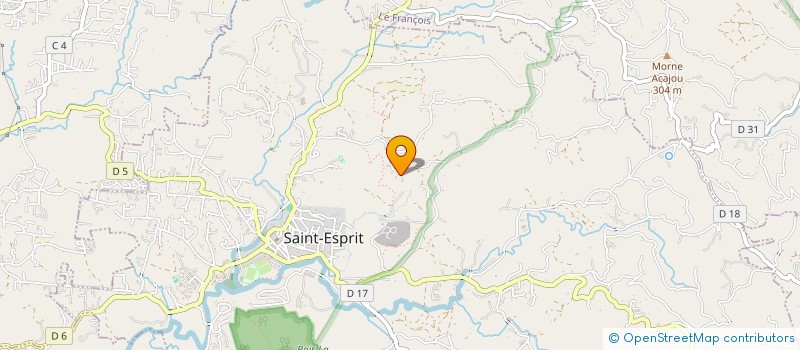 localisation de l'entreprise MONSIEUR JEAN-YVES DORAN  SAINT-ESPRIT