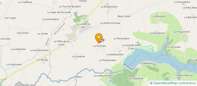 localisation de l'entreprise MONSIEUR JEAN-YVES DUBOIS  SAINT M'HERVE