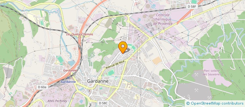 localisation de l'entreprise MONSIEUR JEAN YVES DUCHEMIN à GARDANNE