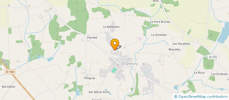 localisation de l'entreprise MONSIEUR JEAN-YVES DUPAS  PLESSE