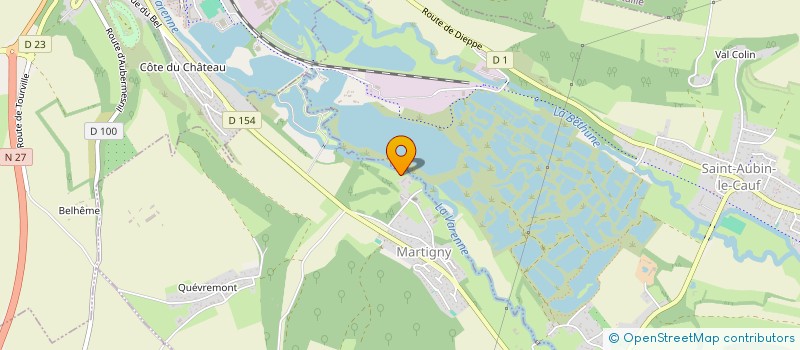 localisation de l'entreprise MONSIEUR JEAN-YVES DUPUIS  MARTIGNY