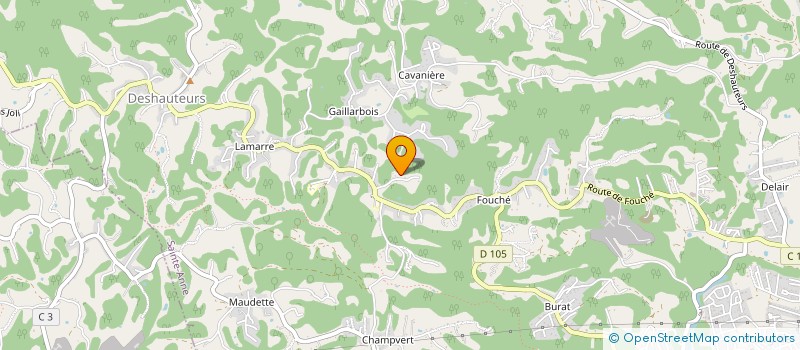 localisation de l'entreprise MONSIEUR JEAN-YVES DURO  SAINTE-ANNE