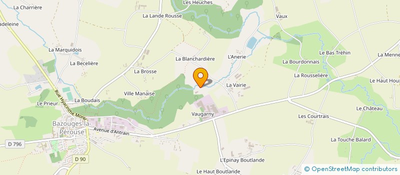 localisation de l'entreprise MONSIEUR JEAN-YVES DUROSSET  VAL-COUESNON