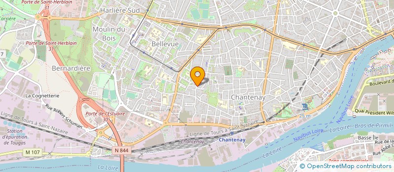 localisation de l'entreprise MONSIEUR JEAN-YVES ECOTIERE à NANTES