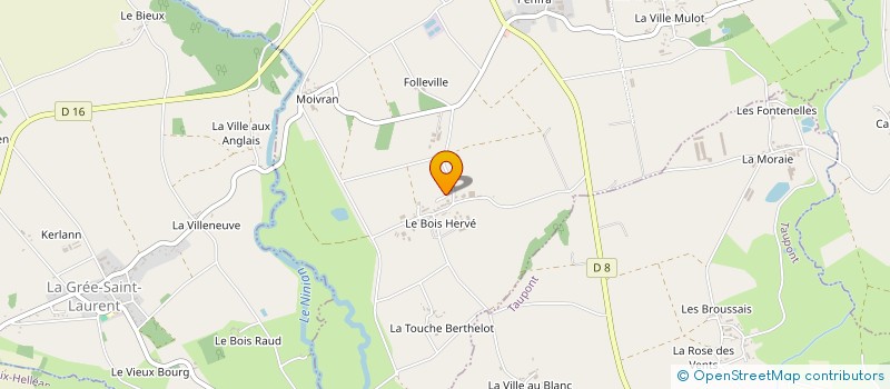 localisation de l'entreprise MONSIEUR JEAN-YVES ELIE  SAINT-MALO-DES-TROIS-FONTAINES