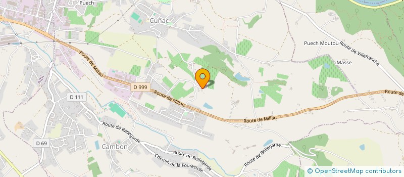 localisation de l'entreprise MONSIEUR JEAN YVES ESTAMPE  PUYGOUZON