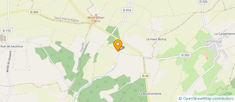 localisation de l'entreprise MONSIEUR JEAN-YVES FAUTRAT à CLITOURPS