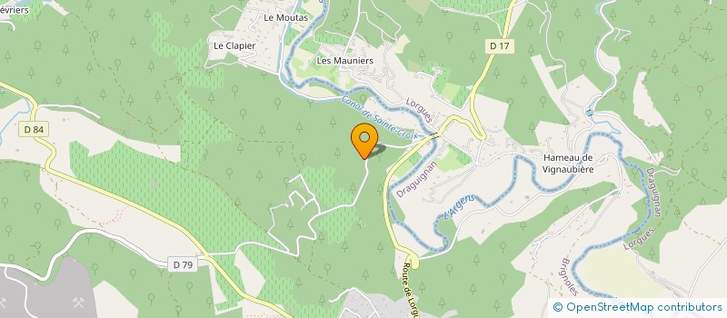 localisation de l'entreprise MONSIEUR JEAN-YVES FAUVEL  LE THORONET