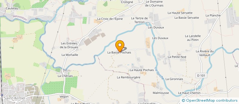 localisation de l'entreprise MONSIEUR JEAN-YVES FRANGEUL  NOUVOITOU